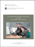 ECTS Information Package - Course...